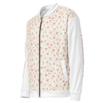 Men's Full Sleeve Floral Print Bomber Jacket