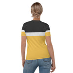 Women’s Color Block T-Shirt – Trendy, Comfortable & Stylish