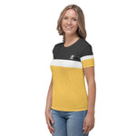 Women’s Color Block T-Shirt – Trendy, Comfortable & Stylish