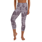 Women’s Floral Print Capri Leggings
