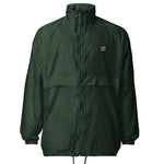 Men’s "Never Give Up" Green Windbreaker