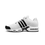 High-Performance Air Cushion Running Shoes – White & Black