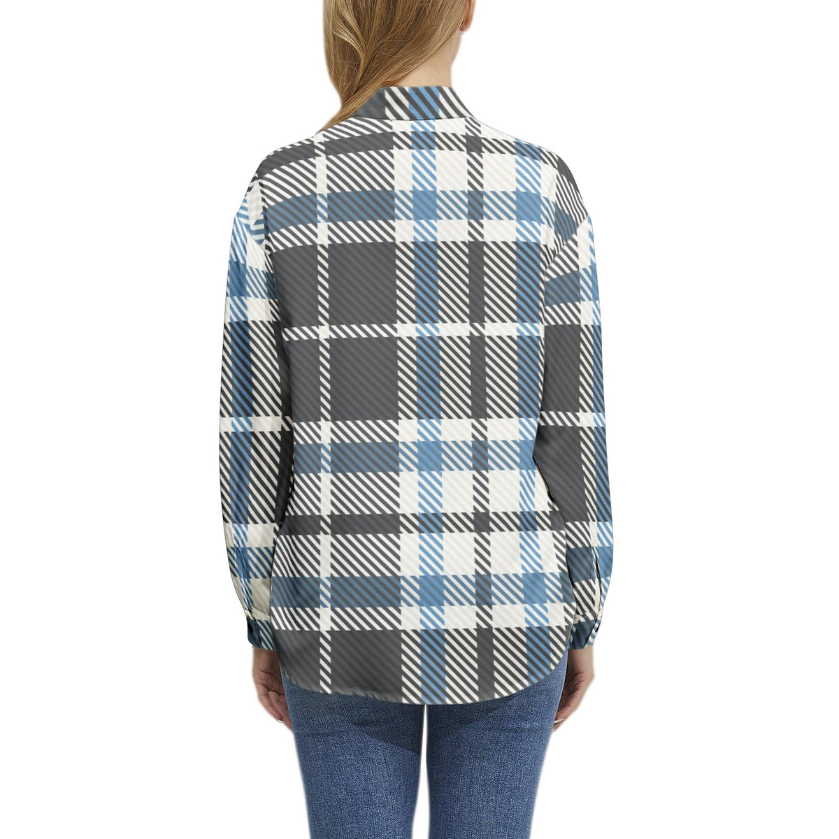 Long Sleeve Button Up Casual Shirt Top