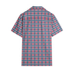 Men's Checkered Short Sleeve Shirt