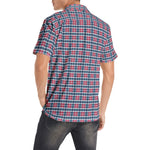 Men's Checkered Short Sleeve Shirt