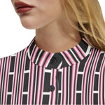 Women’s Striped Button-Up Shirt – Bold, Chic & Versatile