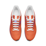 Men’s Orange Dotted Pattern Running Sneakers