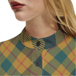 Women’s Mustard Plaid Button-Up Shirt – Chic, Timeless & Comfortable