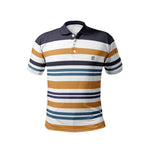 Men’s Multi-Striped Polo T-Shirt