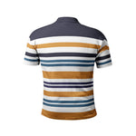 Men’s Multi-Striped Polo T-Shirt