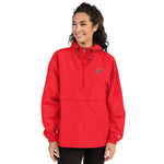 Women's Red Windbreaker Jacket