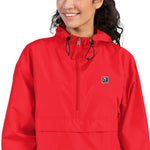 Women's Red Windbreaker Jacket