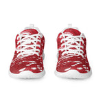 Men’s Red Abstract Running Sneakers