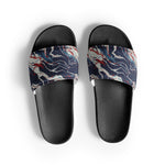 Men’s Abstract Print Slides