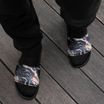 Men’s Abstract Print Slides