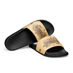 Men’s Stylish Reminder Print Slides