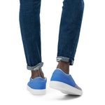 Men's Blue Gradient Slip-On Shoes