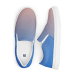 Men's Blue Gradient Slip-On Shoes