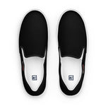 Men's Black Slip-On Shoes