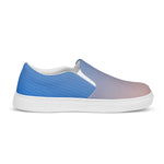 Men's Blue Gradient Slip-On Shoes