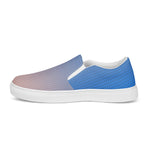 Men's Blue Gradient Slip-On Shoes