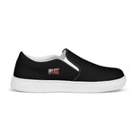 Men's Black Slip-On Shoes