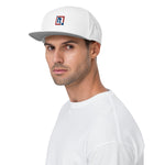 Classic White Snapback Cap
