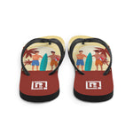 Men's Tropical Beach Flip-Flops