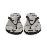 Men's Terrazzo Print Flip-Flops