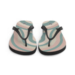 Women's Retro Swirl Flip Flops