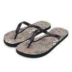 Women's Doodle Bloom Flip Flops