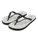 Women's Pastel Garden Flip Flops
