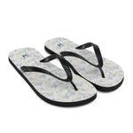 Women's Pastel Garden Flip Flops