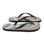 Women's Retro Swirl Flip Flops