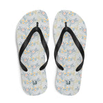 Women's Pastel Garden Flip Flops