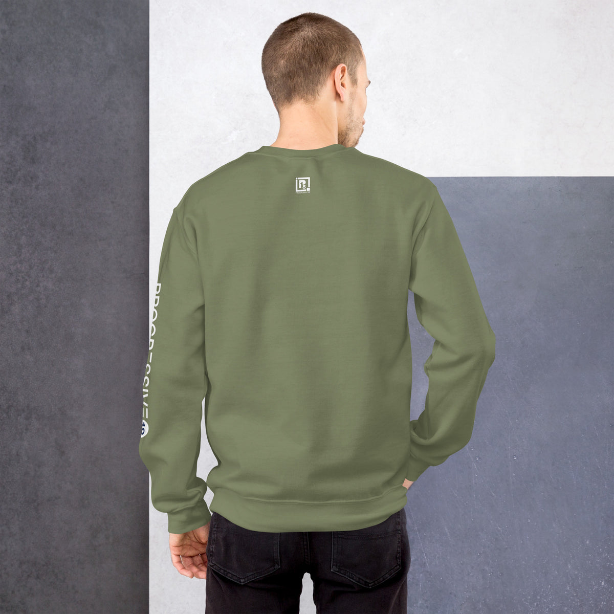 Men's Full Sleeve Solid Crew-Neck Sweatshirt