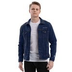 Men’s Classic Dark Blue Denim Jacket – Timeless & Versatile
