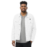 Men’s White Denim Jacket – Classic & Versatile