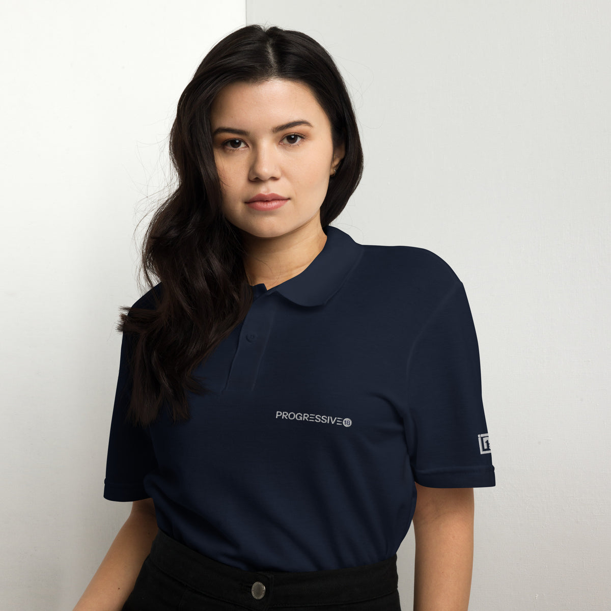 Unisex pique polo shirt