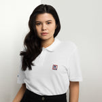 Women’s Classic White Polo T-Shirt