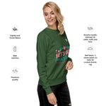 Women's Green "Let's Get Married" Graphic Sweatshirt