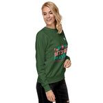 Women's Green "Let's Get Married" Graphic Sweatshirt