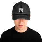 Men’s Vintage Washed NY Embroidered Baseball Cap