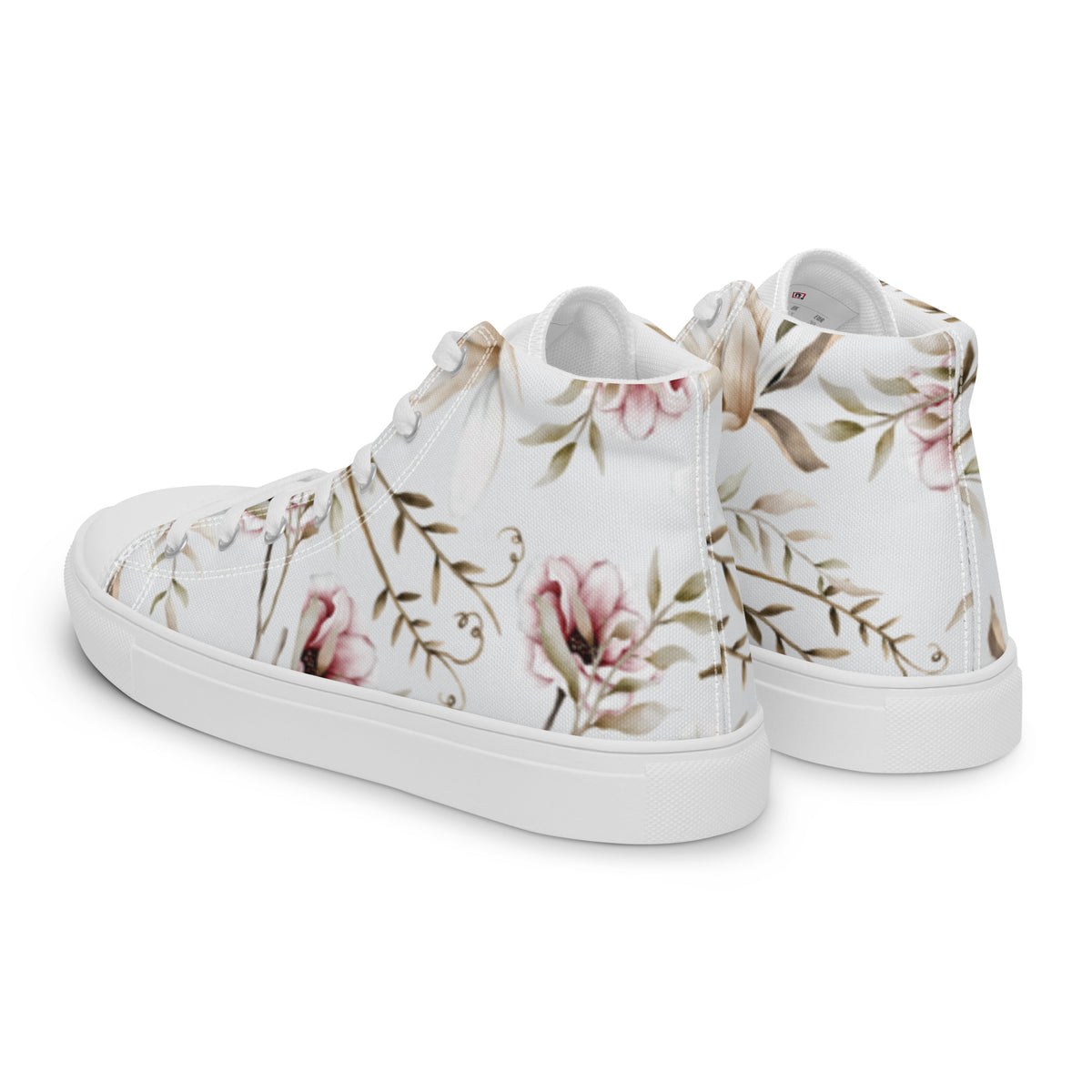 Women’s high top canvas shoes