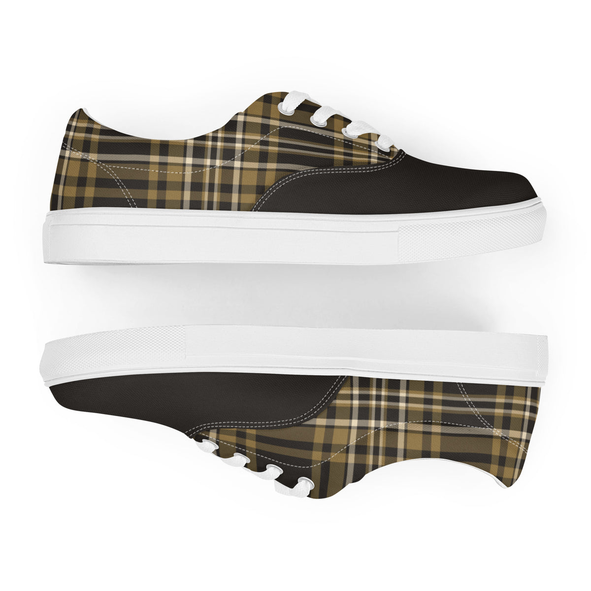 Women’s lace-up canvas shoes