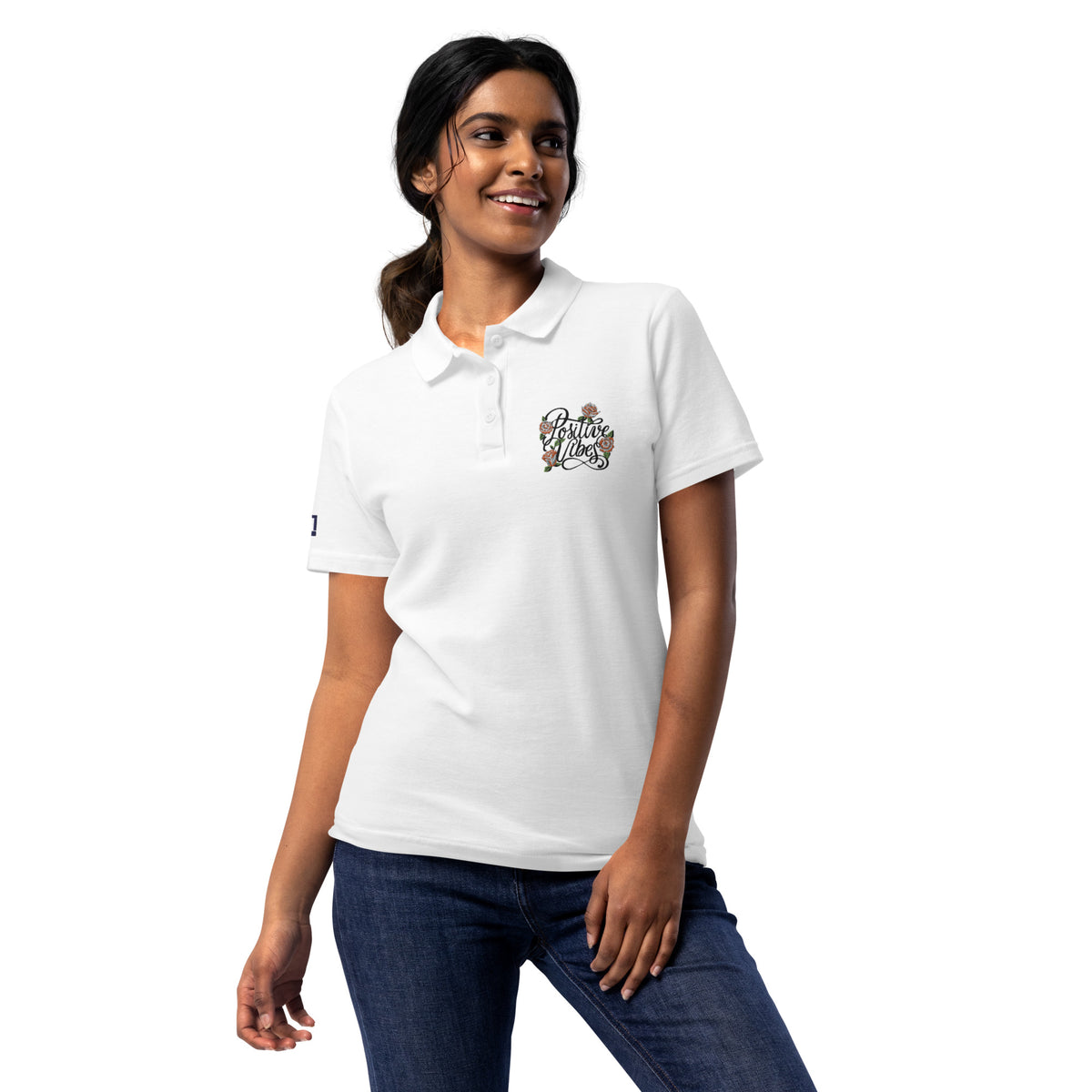 Women’s pique polo shirt