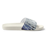 Women's Abstract Watercolor Slide Sandals